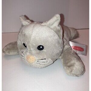 Melissa & Doug Small Gray Kitten Kitty Cat Plush Stuffed Animal 8" Toy Pet Kids